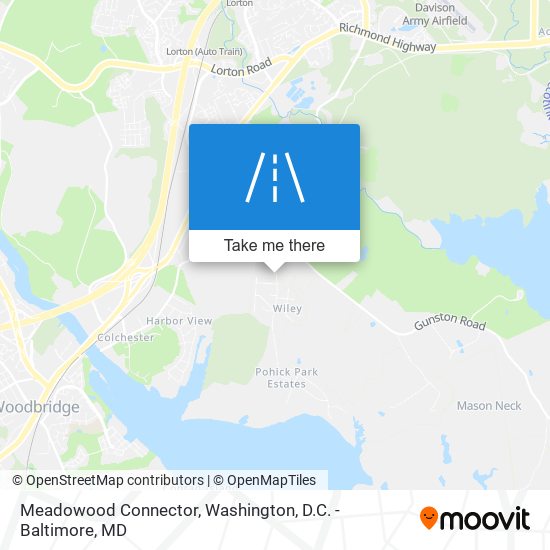 Meadowood Connector map