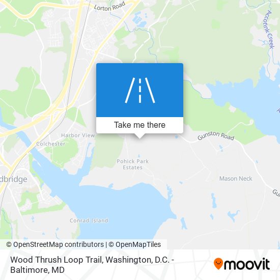 Wood Thrush Loop Trail map