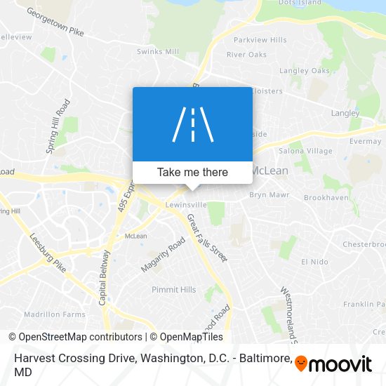 Mapa de Harvest Crossing Drive