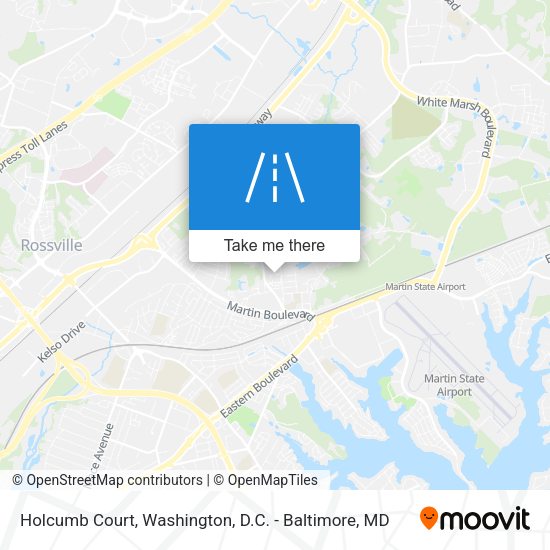 Holcumb Court map