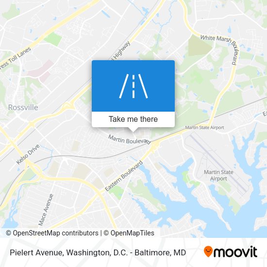 Pielert Avenue map