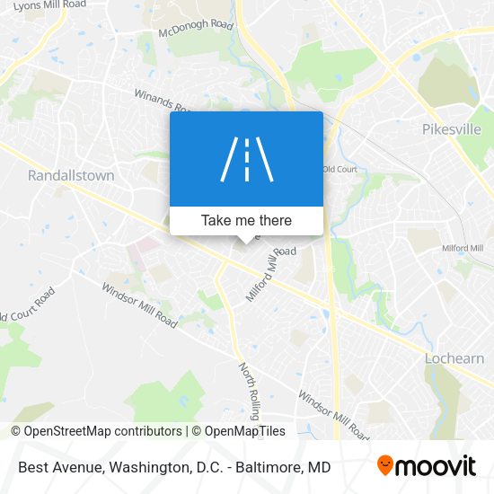 Best Avenue map