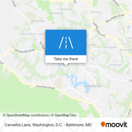 Mapa de Camellia Lane