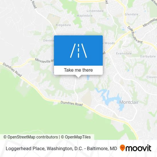 Loggerhead Place map