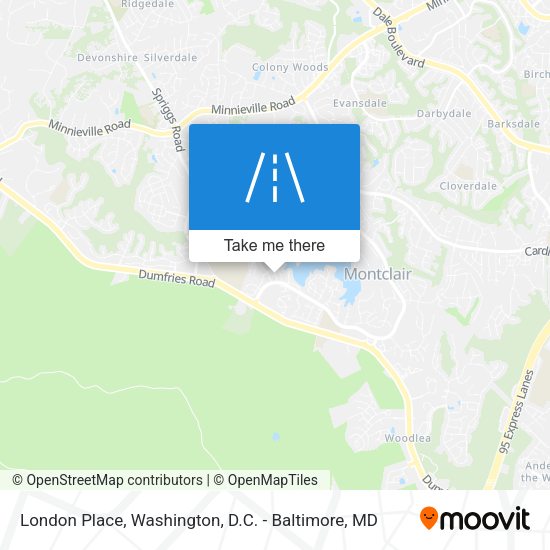 Mapa de London Place