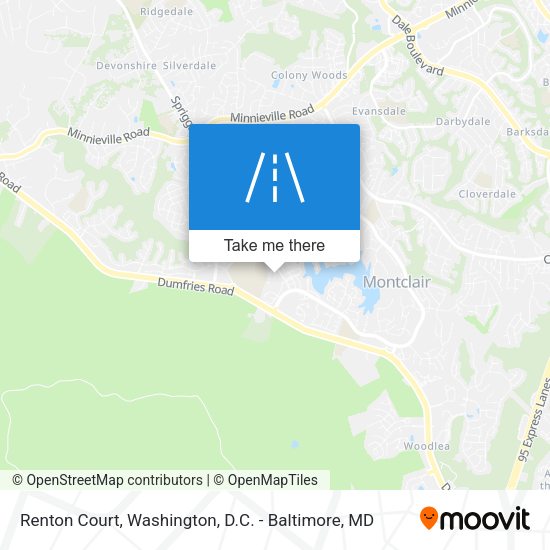 Renton Court map