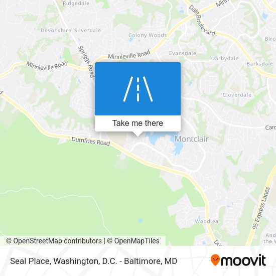 Seal Place map