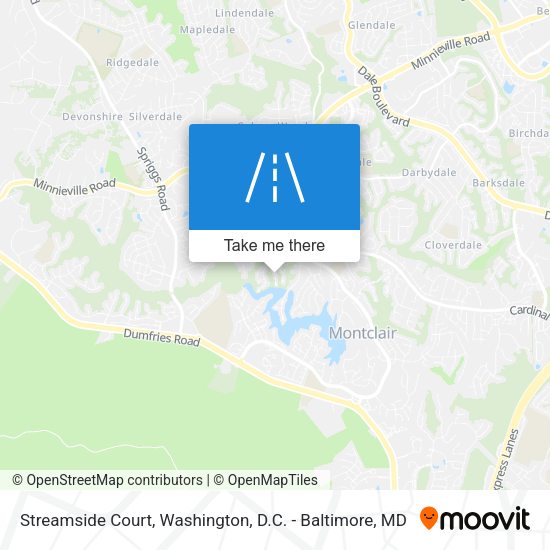 Streamside Court map