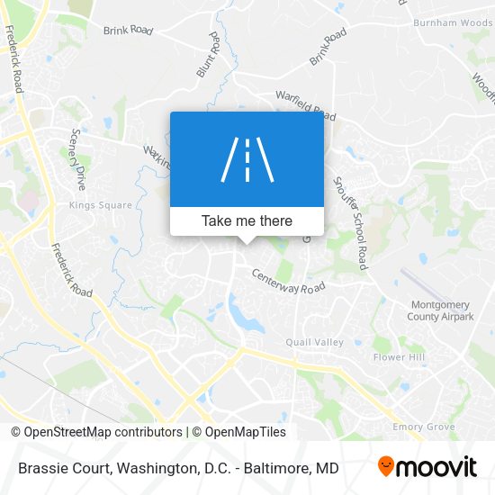Brassie Court map