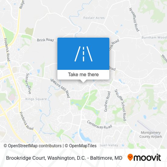 Mapa de Brookridge Court