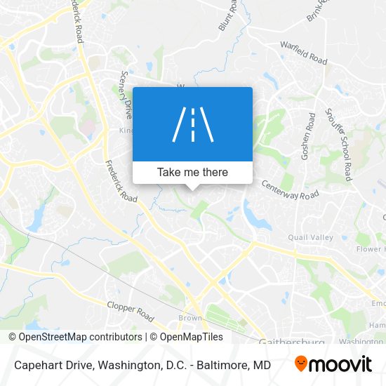 Capehart Drive map