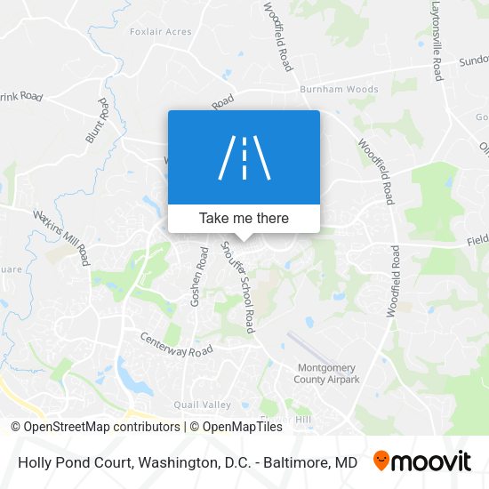 Holly Pond Court map