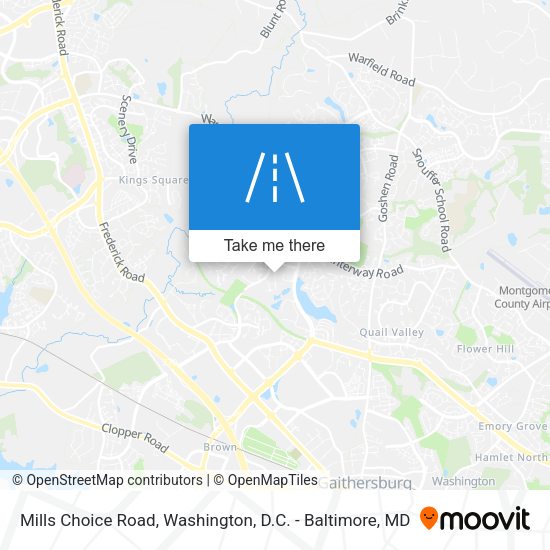 Mills Choice Road map