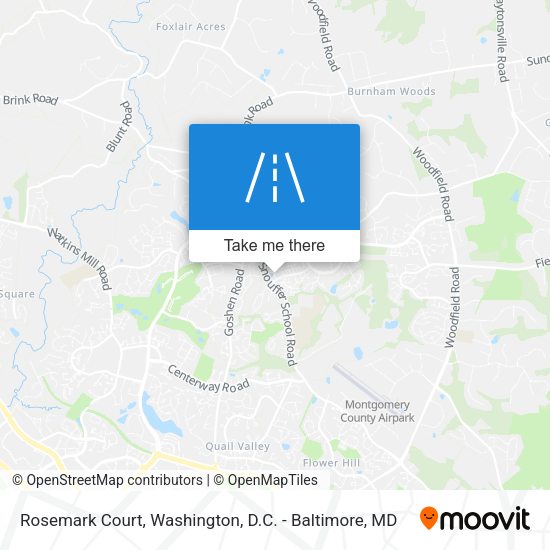 Rosemark Court map