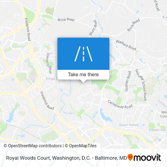 Royal Woods Court map