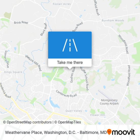 Weathervane Place map