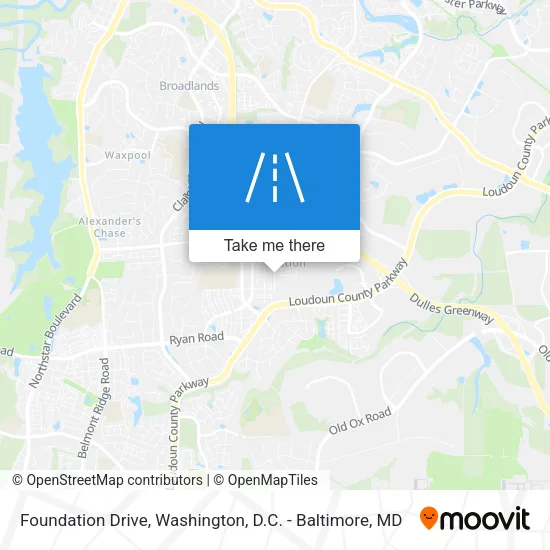 Foundation Drive map