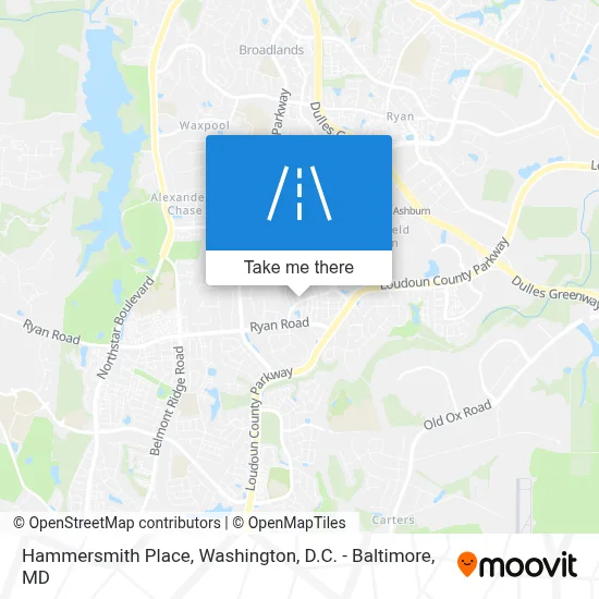 Hammersmith Place map