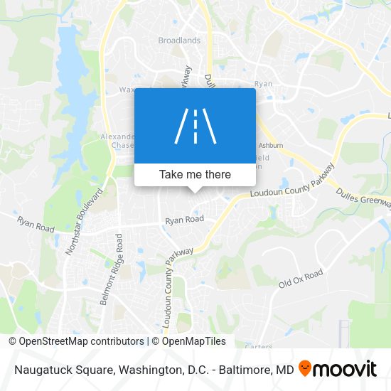 Mapa de Naugatuck Square
