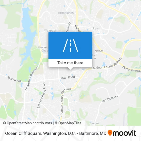 Ocean Cliff Square map