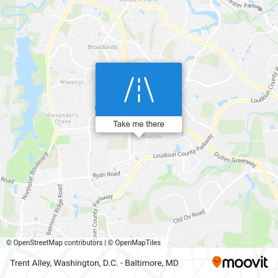 Trent Alley map