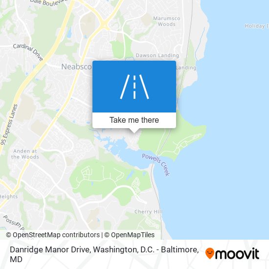 Mapa de Danridge Manor Drive