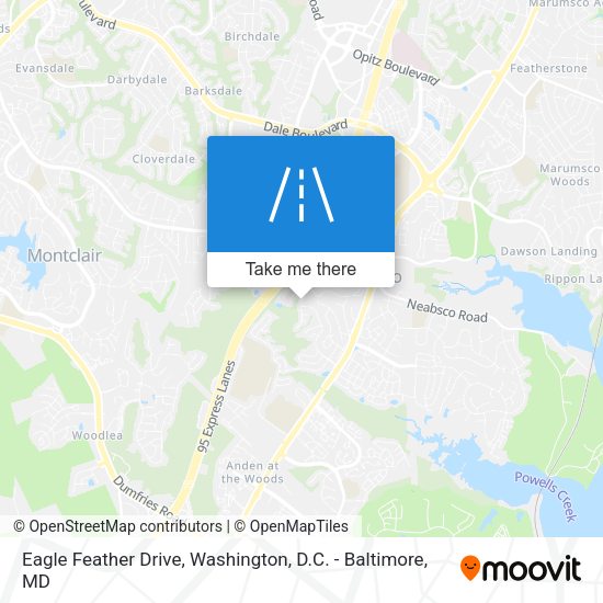 Mapa de Eagle Feather Drive