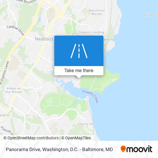 Panorama Drive map