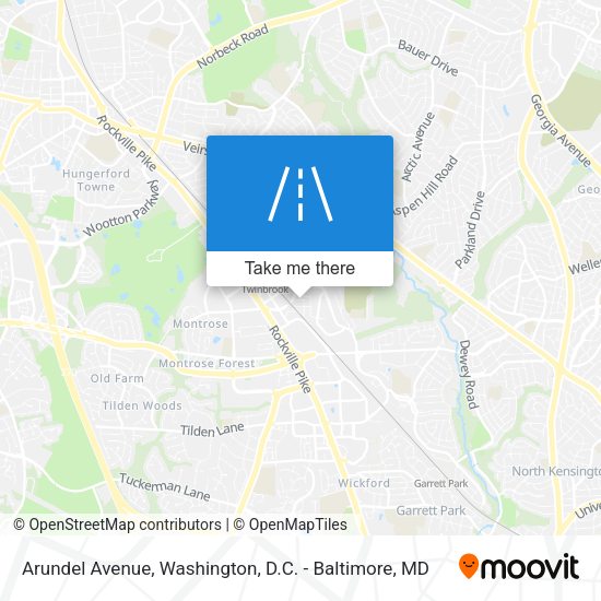 Mapa de Arundel Avenue