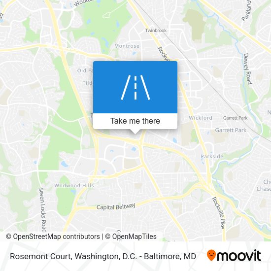 Rosemont Court map