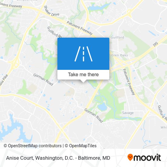 Anise Court map