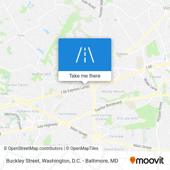 Buckley Street map