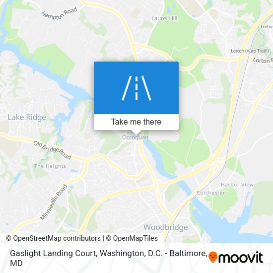 Gaslight Landing Court map