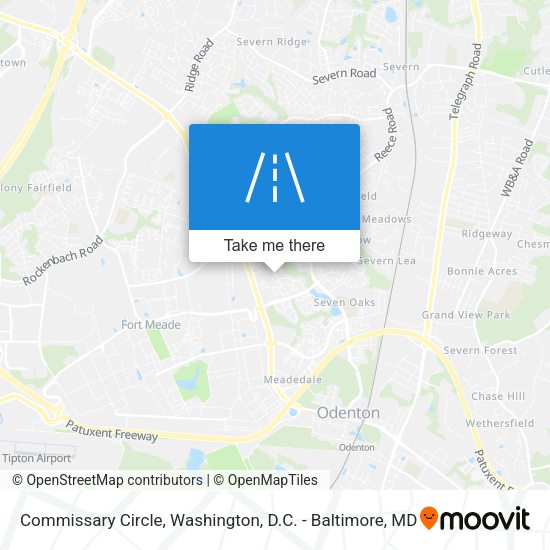 Mapa de Commissary Circle