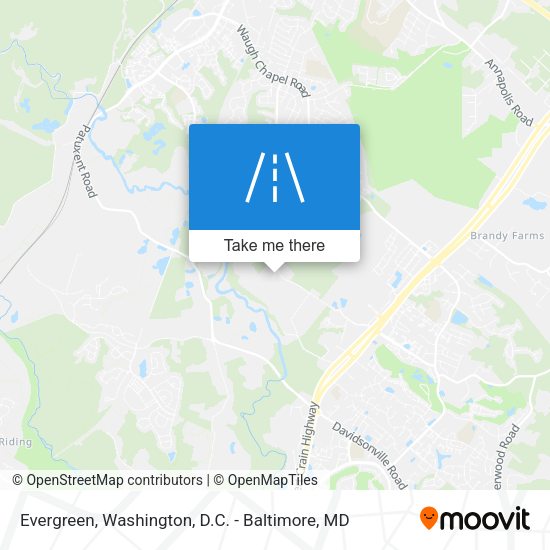 Evergreen map