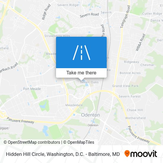 Hidden Hill Circle map