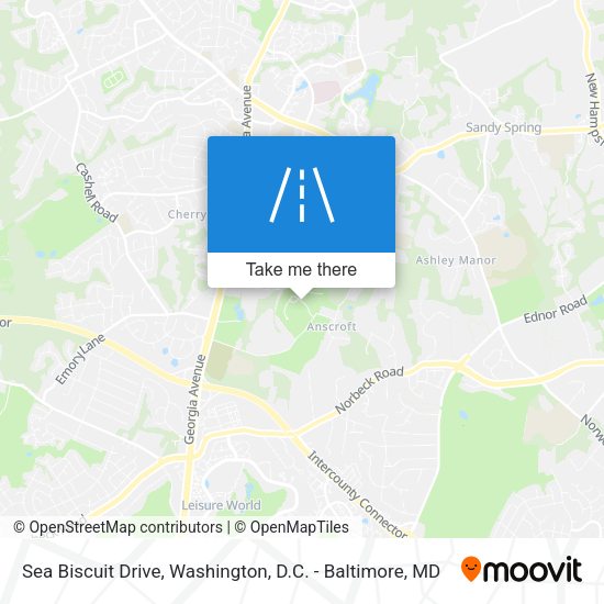 Mapa de Sea Biscuit Drive
