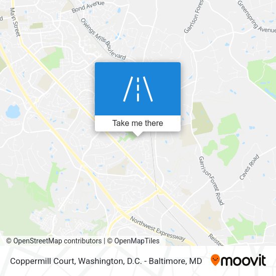Coppermill Court map