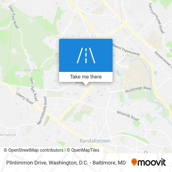 Plinlimmon Drive map