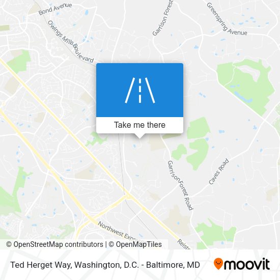 Mapa de Ted Herget Way