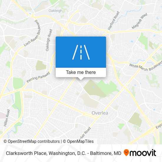 Clarksworth Place map