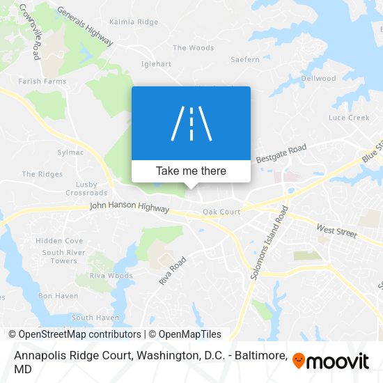 Mapa de Annapolis Ridge Court