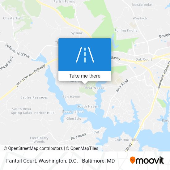 Fantail Court map