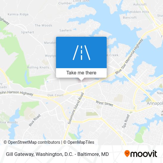 Gill Gateway map