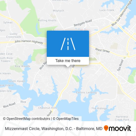 Mapa de Mizzenmast Circle