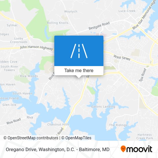 Oregano Drive map