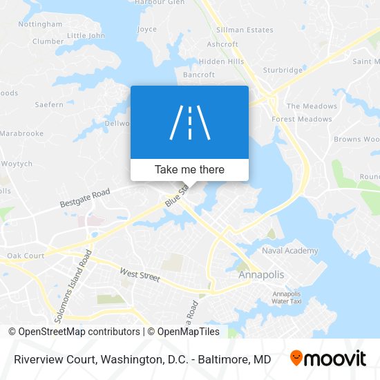 Mapa de Riverview Court