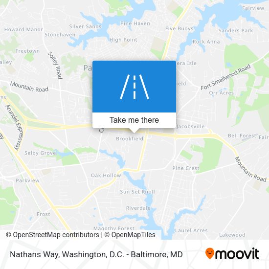 Nathans Way map
