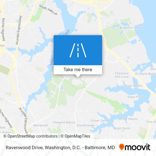 Mapa de Ravenwood Drive