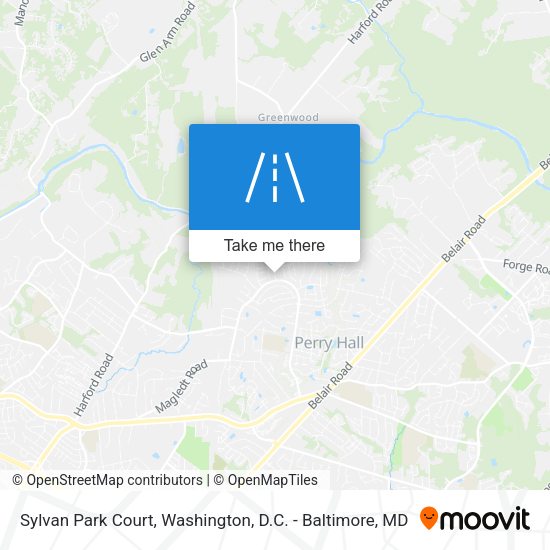 Mapa de Sylvan Park Court